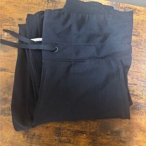 adidas Black Slim Fit Drawstring Joggers